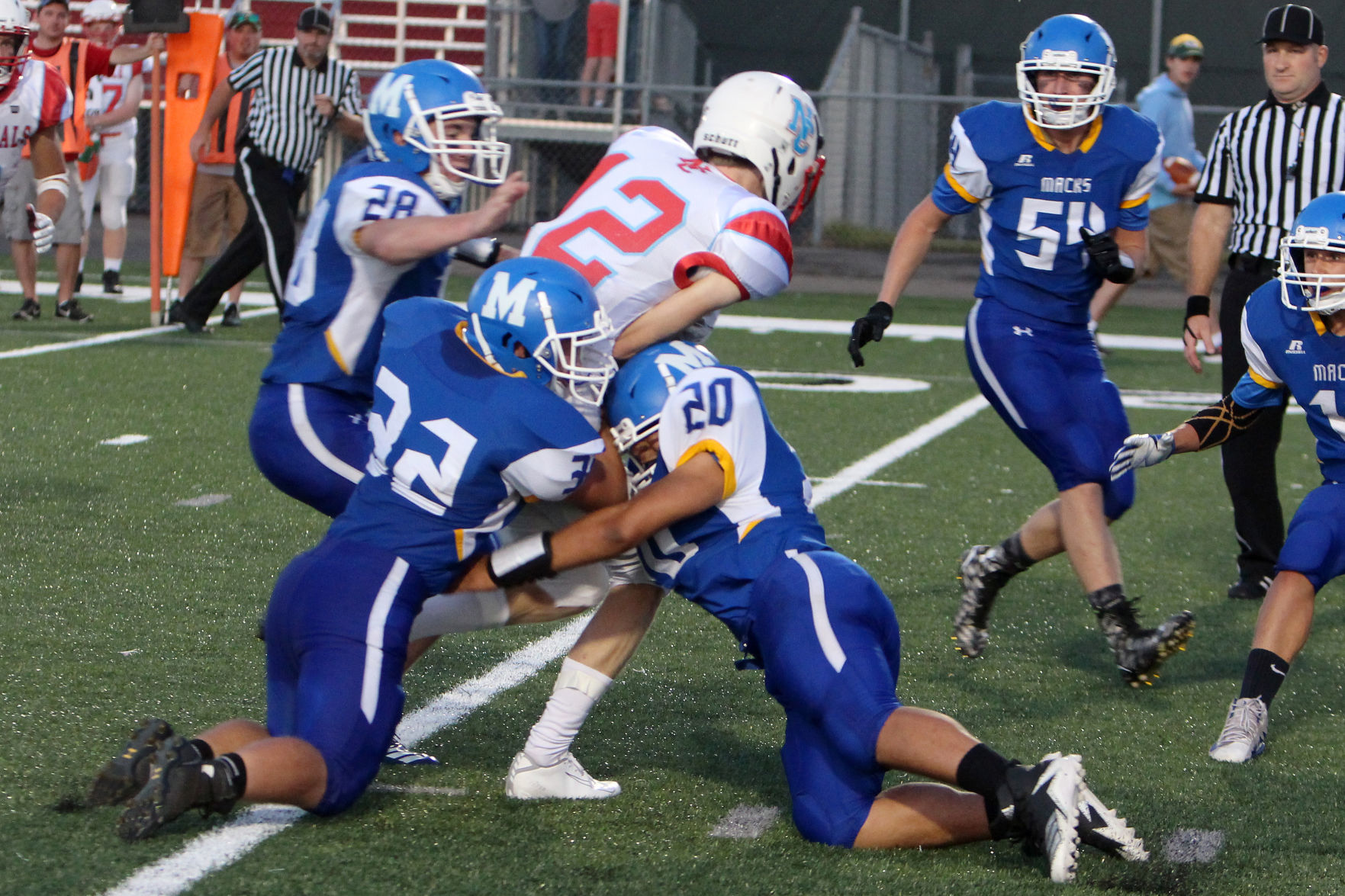 Wausau Newman at McDonell 8-30-19